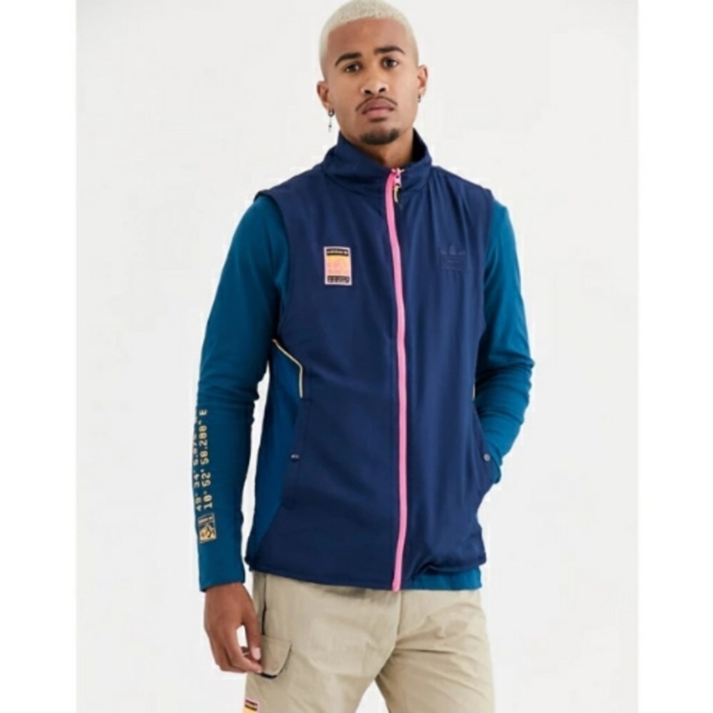 ADIDAS ORIGINALS Reversible Vest - Multi OH. - Picture 7 of 15